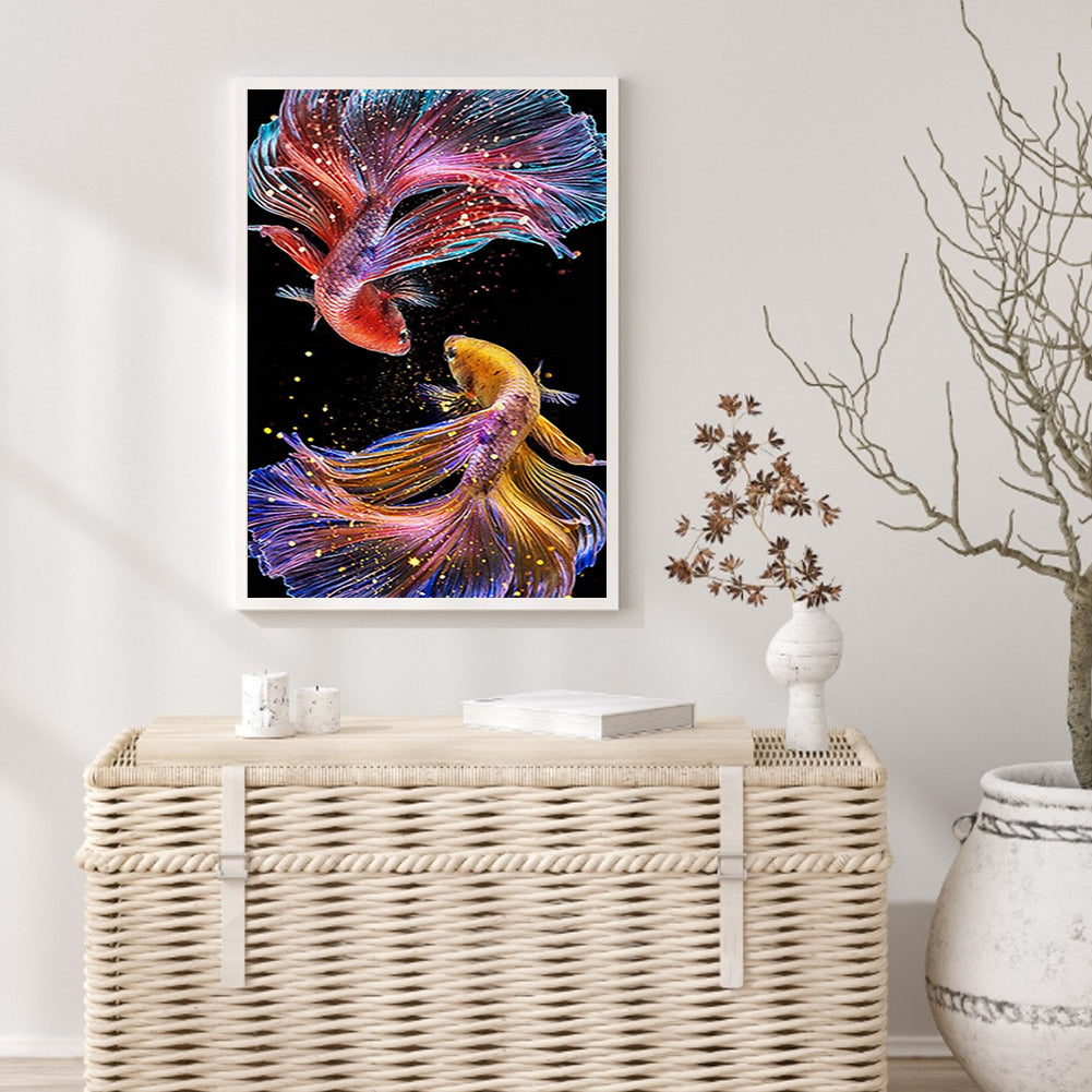 Goldfish - Full Round Drill Diamond Painting 30*40CM