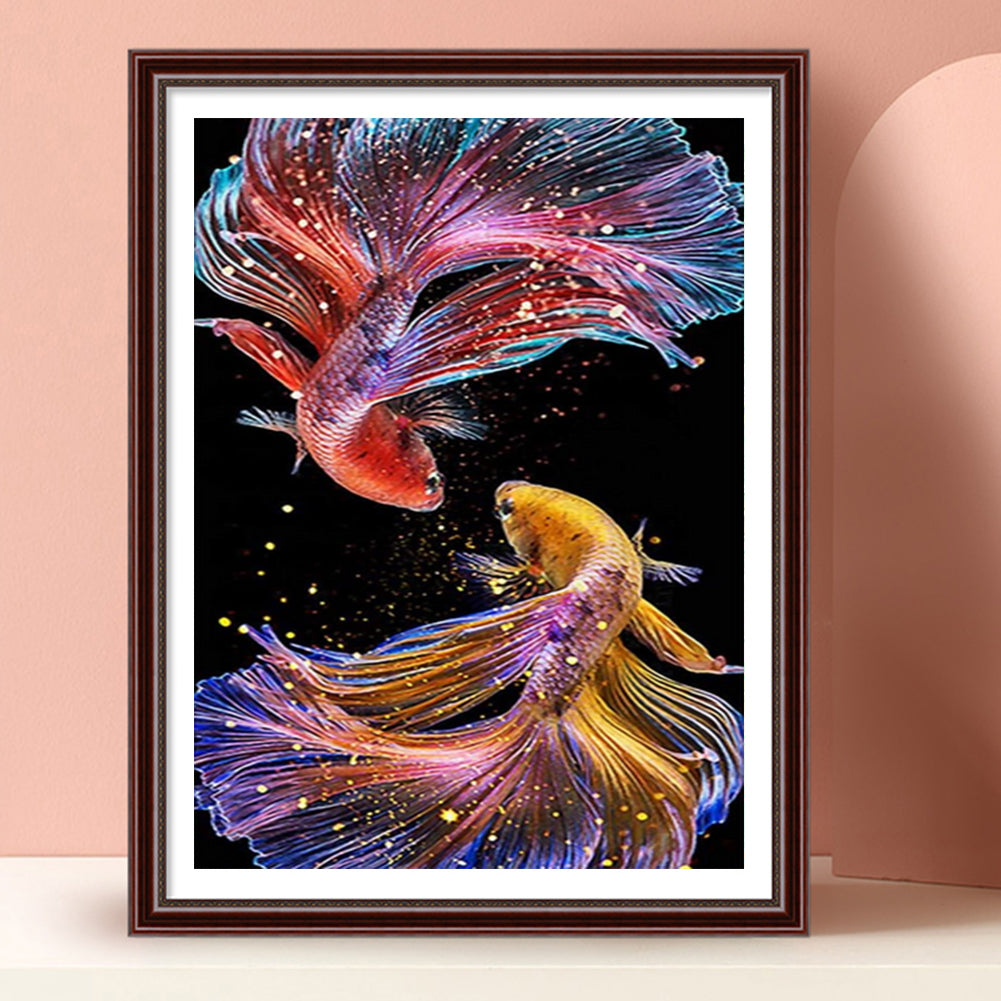 Goldfish - Full Round Drill Diamond Painting 30*40CM