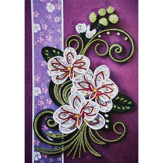 Flowers Plants - Special Shaped Drill Diamond Painting 30*40CM