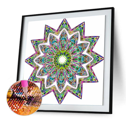 Datura - Full Round Drill Diamond Painting 40*40CM