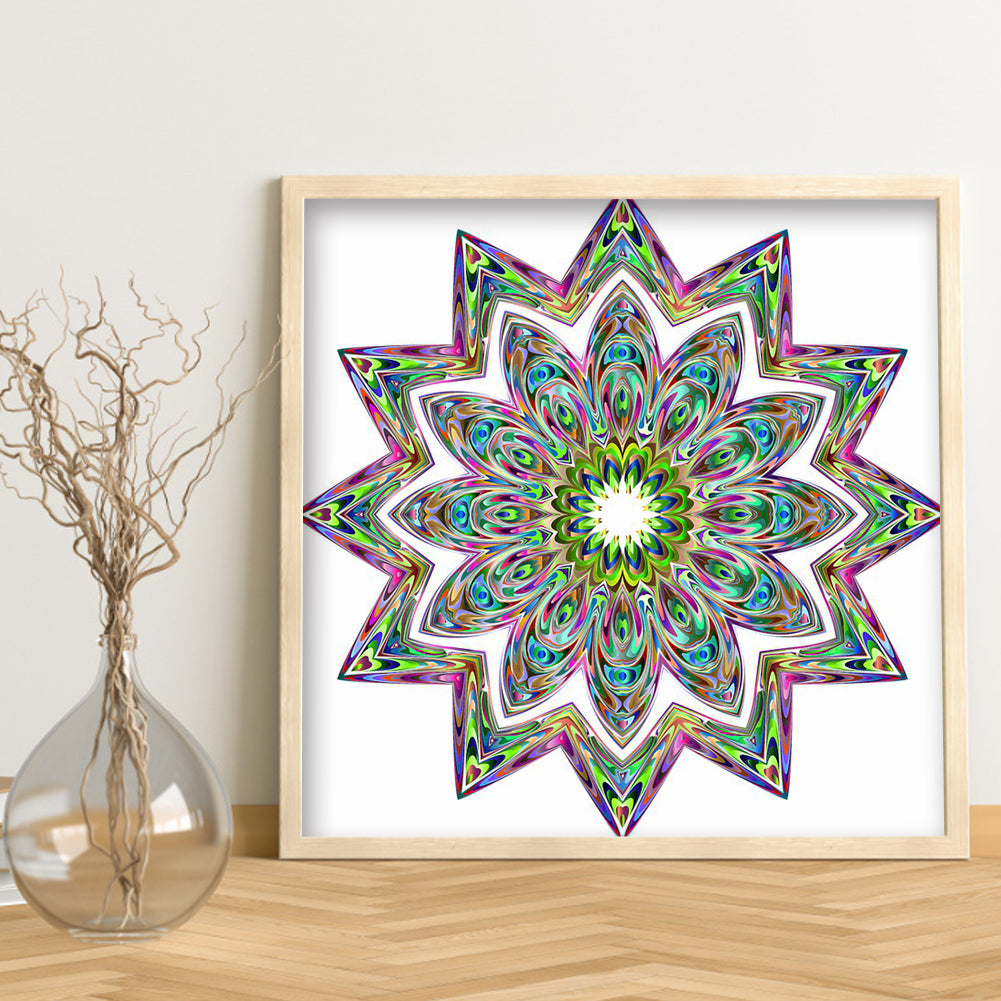 Datura - Full Round Drill Diamond Painting 40*40CM