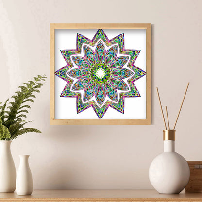 Datura - Full Round Drill Diamond Painting 40*40CM