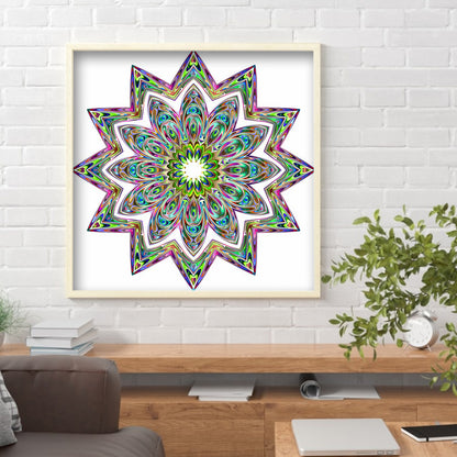 Datura - Full Round Drill Diamond Painting 40*40CM