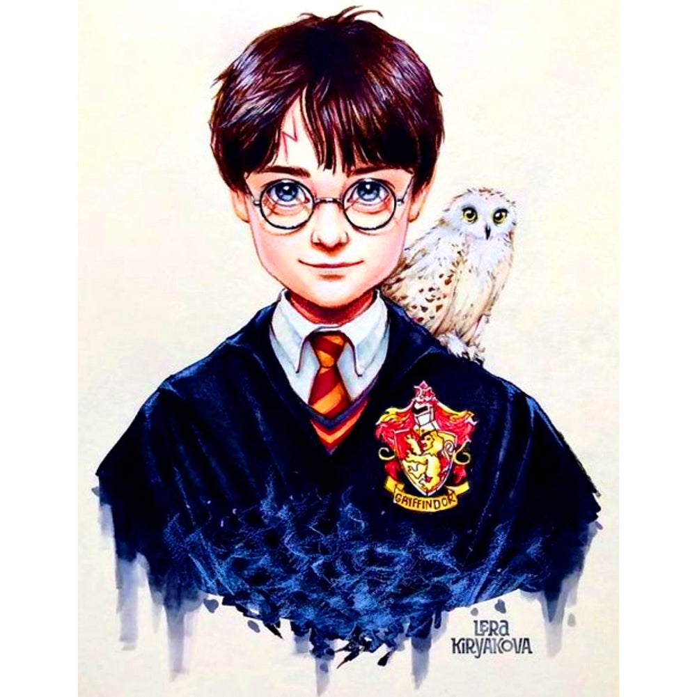 Magic School - Full Round Drill Diamond Painting 30*40CM