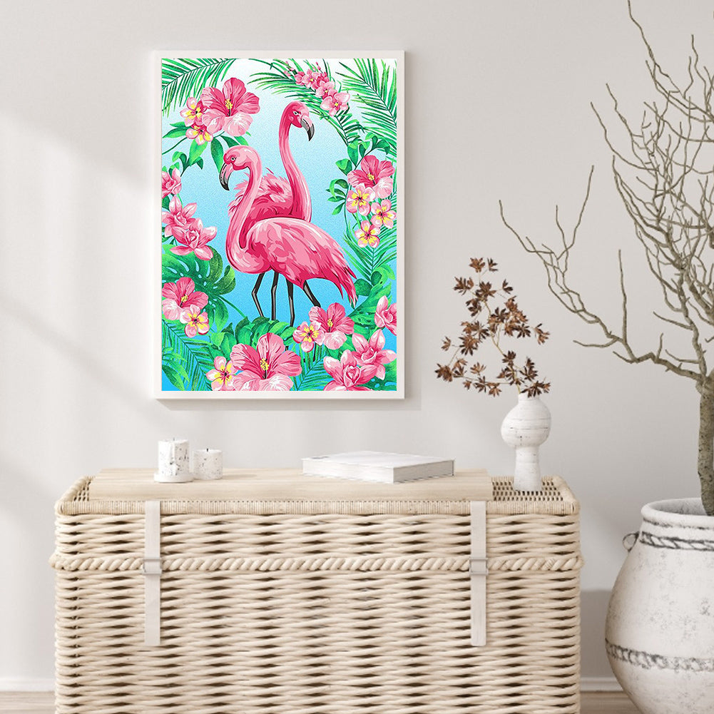 Flamingo - Full Round Drill Diamond Painting 30*40CM