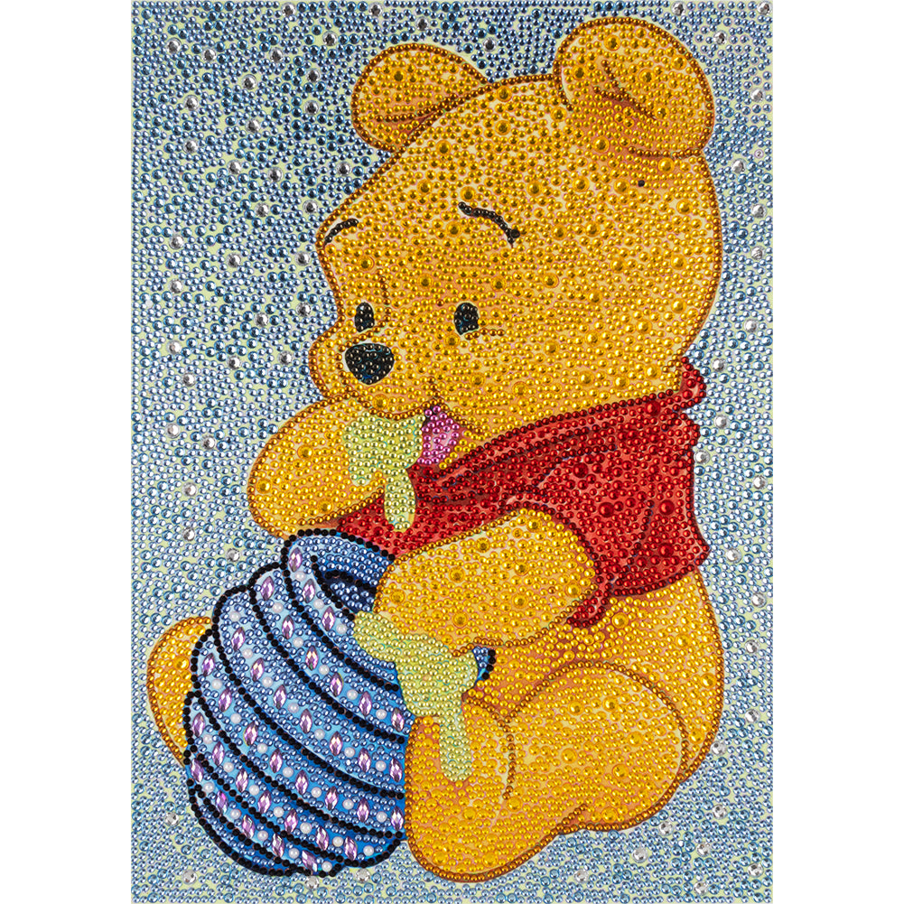 Bear - Special Shaped Drill Diamond Painting 30*40CM