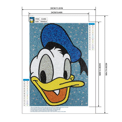 Duck - Special Shaped Drill Diamond Painting 30*40CM