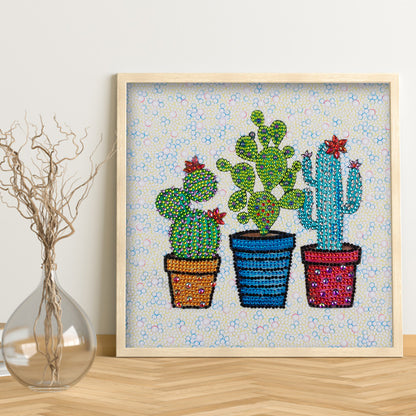 Cactus - Special Shaped Drill Diamond Painting 30*30CM