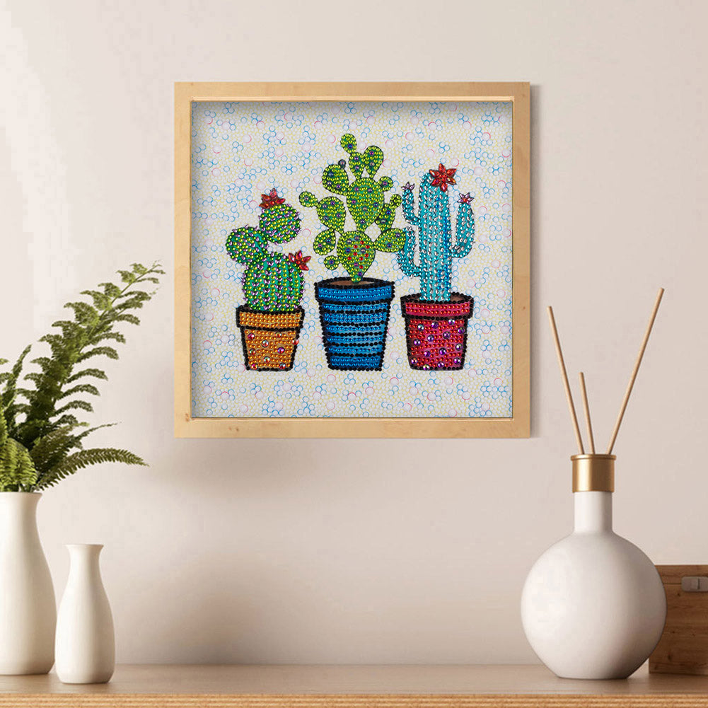 Cactus - Special Shaped Drill Diamond Painting 30*30CM