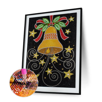 Christmas Bell - Special Shaped Drill Diamond Painting 30*40CM