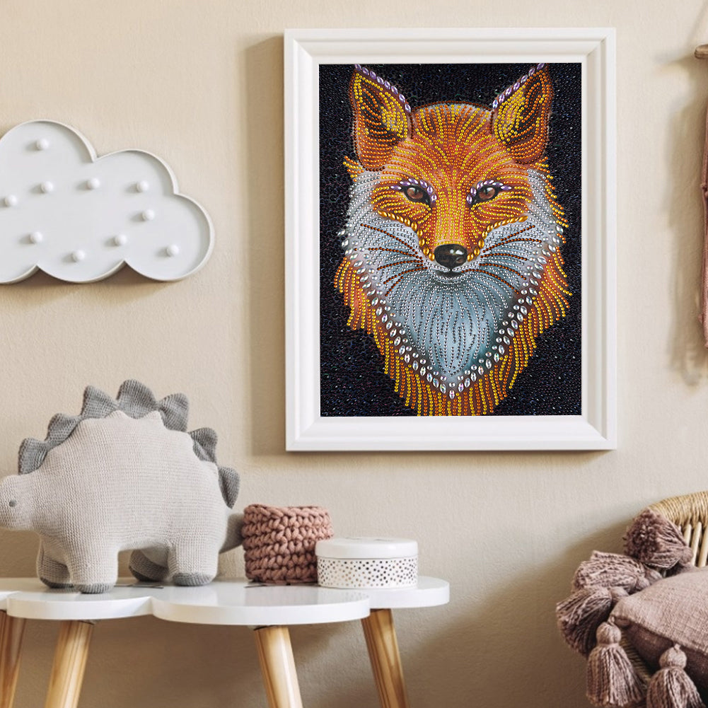 Fox - Special Shaped Drill Diamond Painting 30*40CM