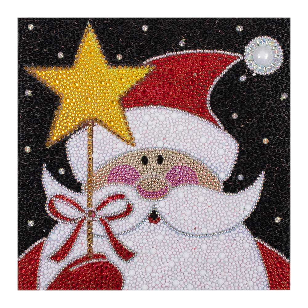 Santa Claus - Special Shaped Drill Diamond Painting 30*30CM