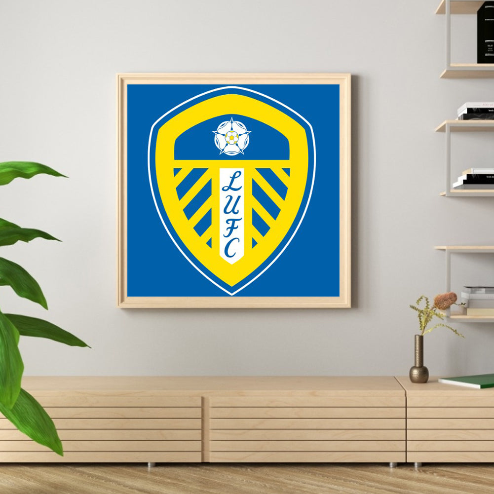 Leeds United - Full Round Drill Diamond Painting 30*30CM