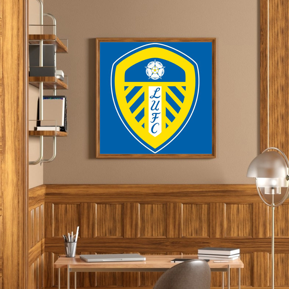 Leeds United - Full Round Drill Diamond Painting 30*30CM