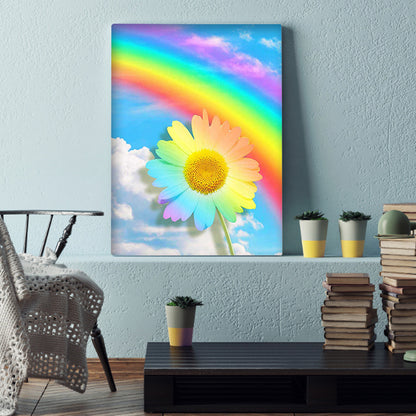 Rainbow Daisy - Full Round Drill Diamond Painting 30*40CM