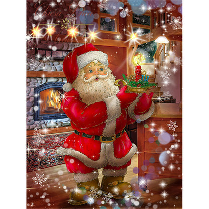 Santa Claus - Full Round Drill Diamond Painting 30*40CM