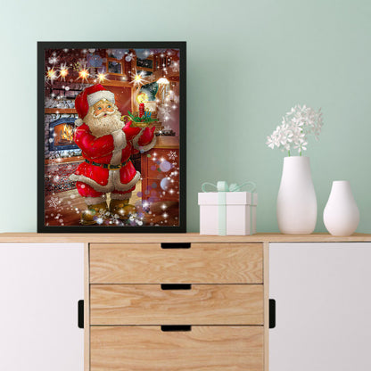 Santa Claus - Full Round Drill Diamond Painting 30*40CM