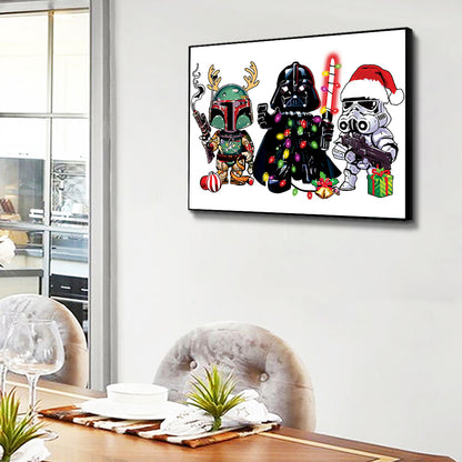 Star Wars - Full Round Drill Diamond Painting 40*30CM