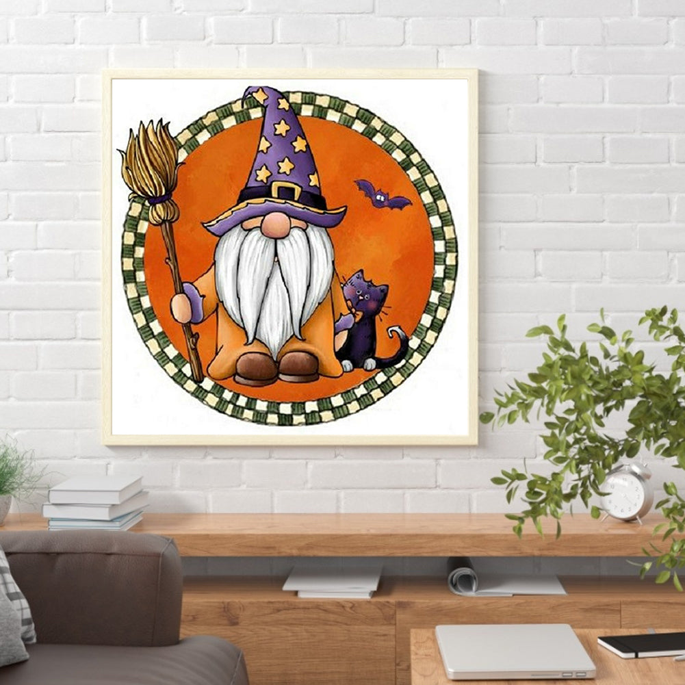 Gnome Goblin - Full Round Drill Diamond Painting 30*30CM