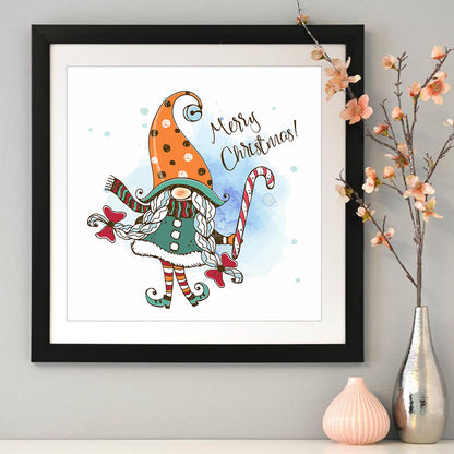 Cartoon Santa - Full Round Drill Diamond Painting 30*30CM