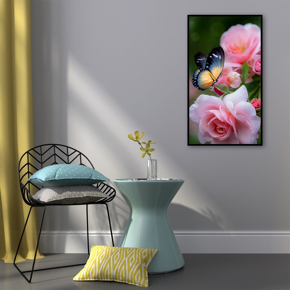 Flower - Full Round Drill Diamond Painting 30*50CM