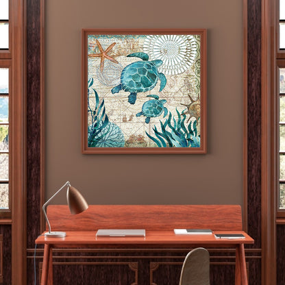 Ocean - Full Round Drill Diamond Painting 30*30CM
