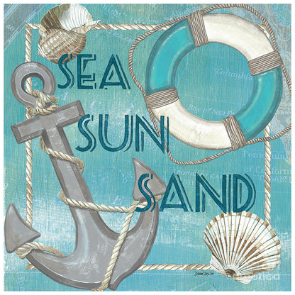 Ocean - Full Round Drill Diamond Painting 30*30CM