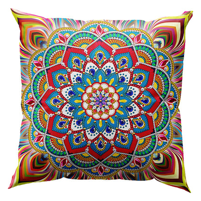 5D Mosaic Diamond Pillow Case Drilling Pillow Cover DIY Resin Painting Kit