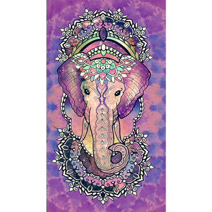 Elephant - Full Round Drill Diamond Painting 40*70CM