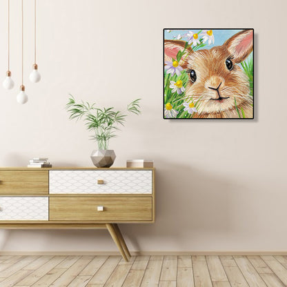 Rabbit - Full Round Drill Diamond Painting 30*30CM