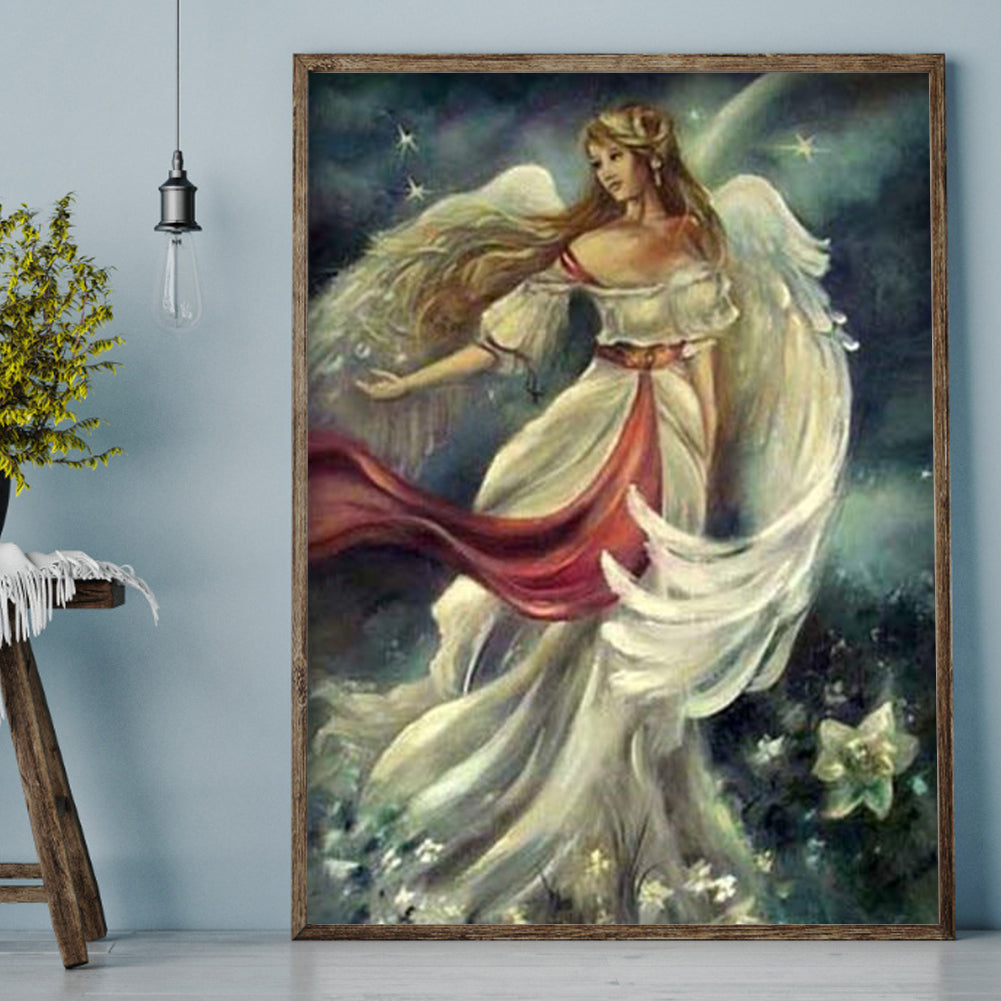 Angel Wings - Full Round Drill Diamond Painting 30*40CM