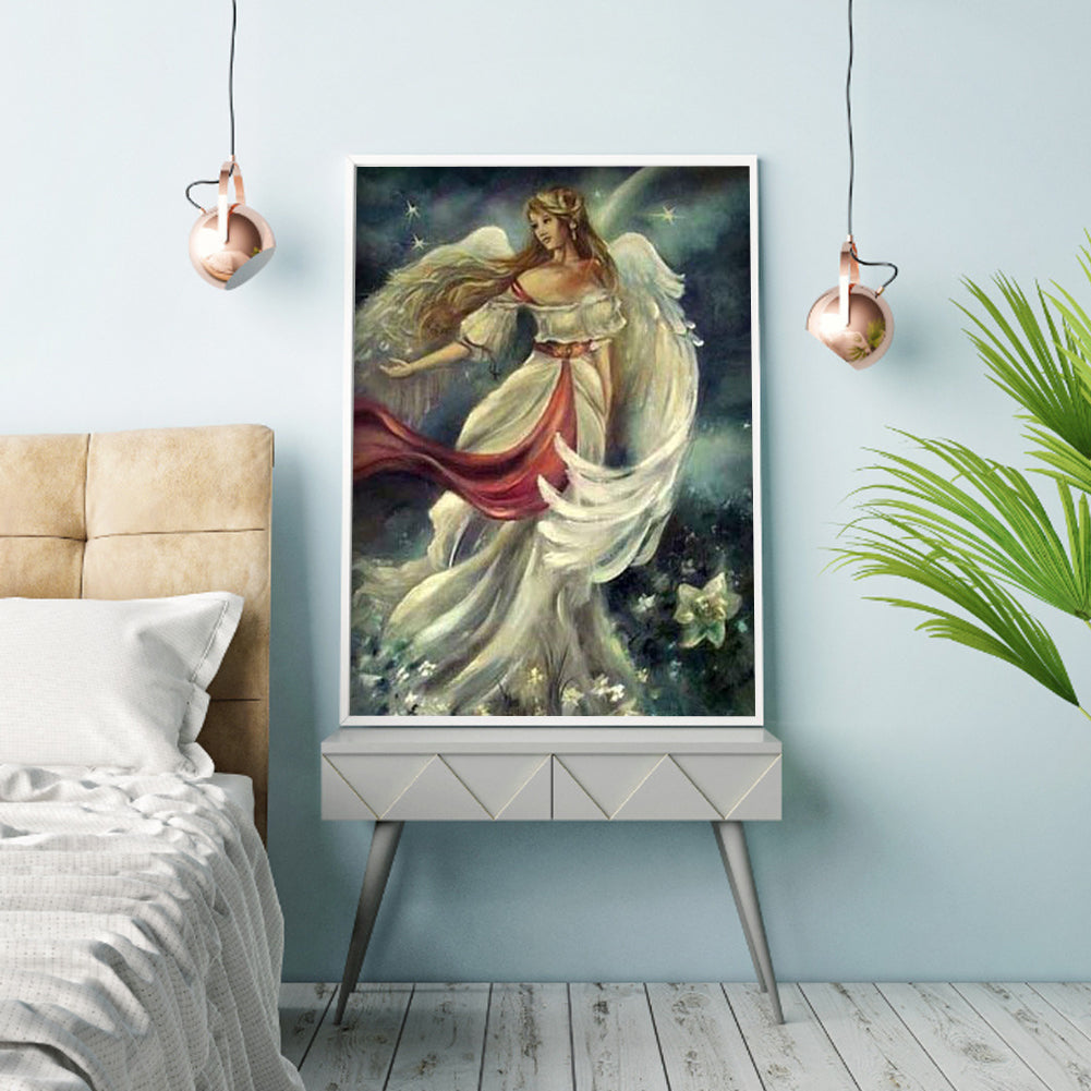 Angel Wings - Full Round Drill Diamond Painting 30*40CM