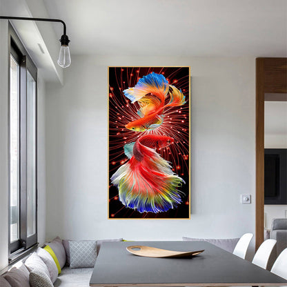 Goldfish - Full Round Drill Diamond Painting 40*80CM