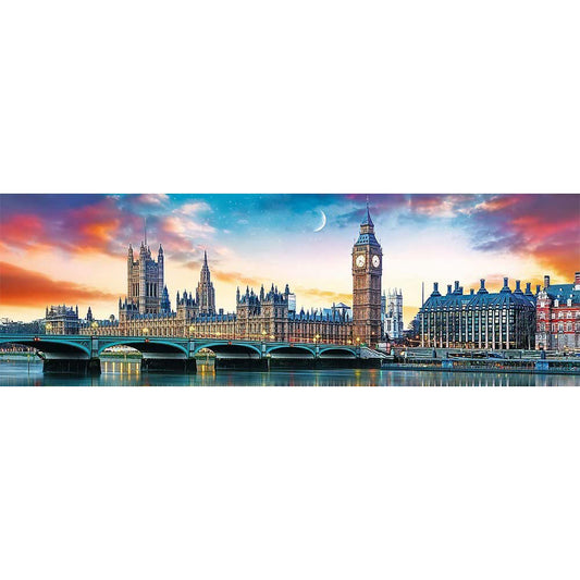 London Street - Full Round Drill Diamond Painting 90*30CM