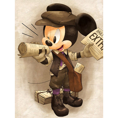 Mickey Mouse - Full Square Drill Diamond Painting 30*40CM