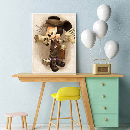 Mickey Mouse - Full Square Drill Diamond Painting 30*40CM