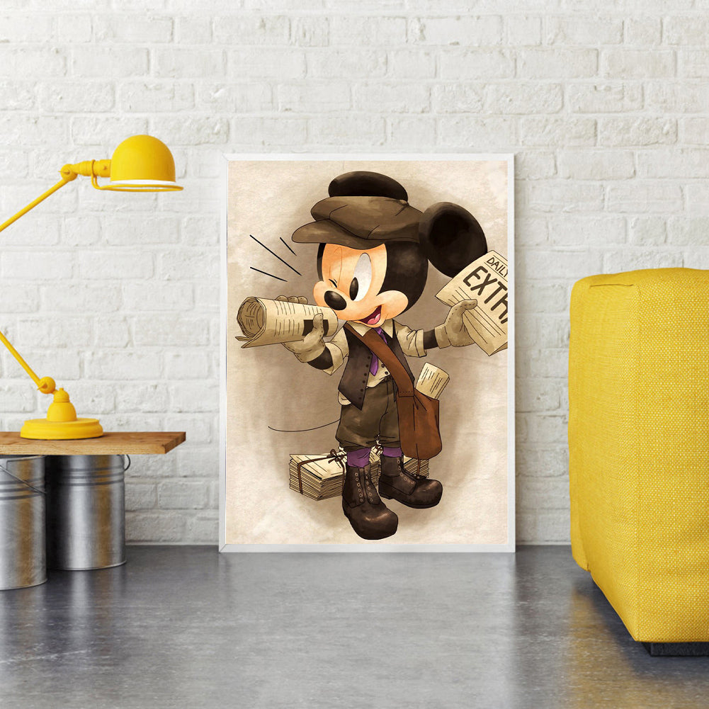 Mickey Mouse - Full Square Drill Diamond Painting 30*40CM