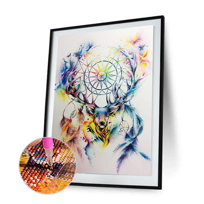 Deer Dreamcatcher - Special Shaped Drill Diamond Paiting 30*40CM
