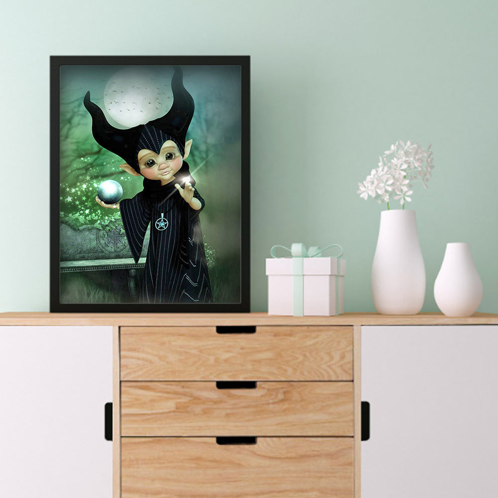 Doll - Full Round Drill Diamond Painting 30*40CM