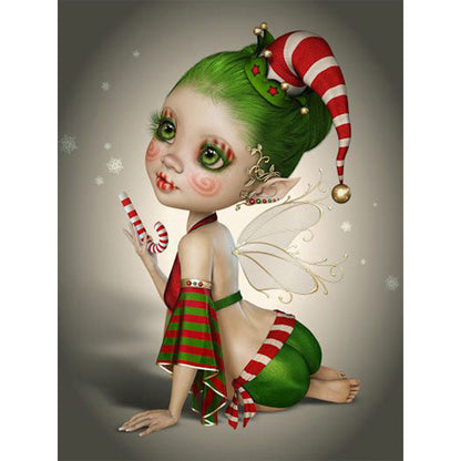 Doll - Full Round Drill Diamond Painting 30*40CM