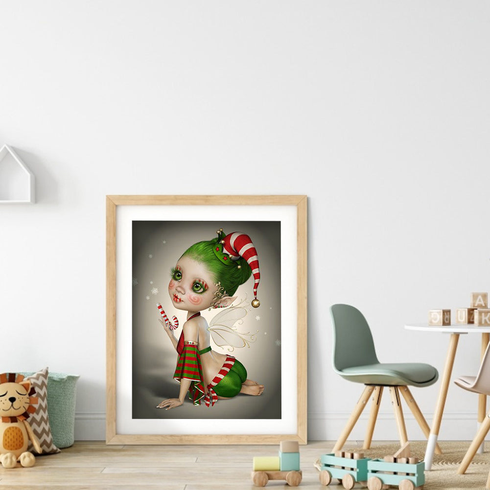 Doll - Full Round Drill Diamond Painting 30*40CM
