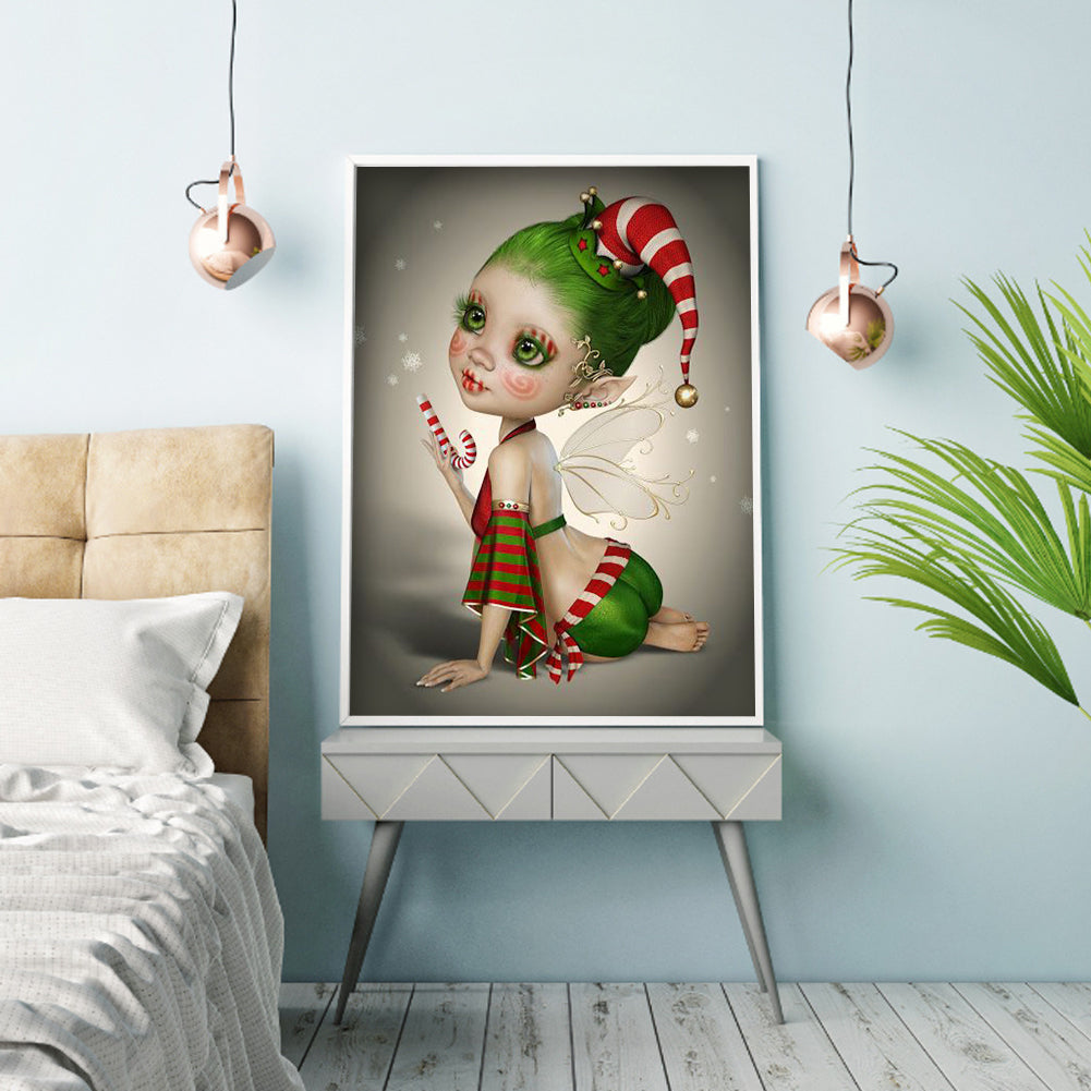 Doll - Full Round Drill Diamond Painting 30*40CM