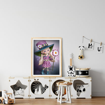 Doll - Full Round Drill Diamond Painting 30*40CM