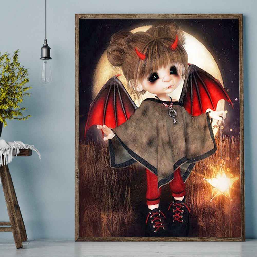 Doll - Full Round Drill Diamond Painting 30*40CM
