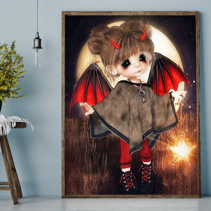 Doll - Full Round Drill Diamond Painting 30*40CM