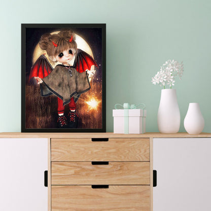 Doll - Full Round Drill Diamond Painting 30*40CM