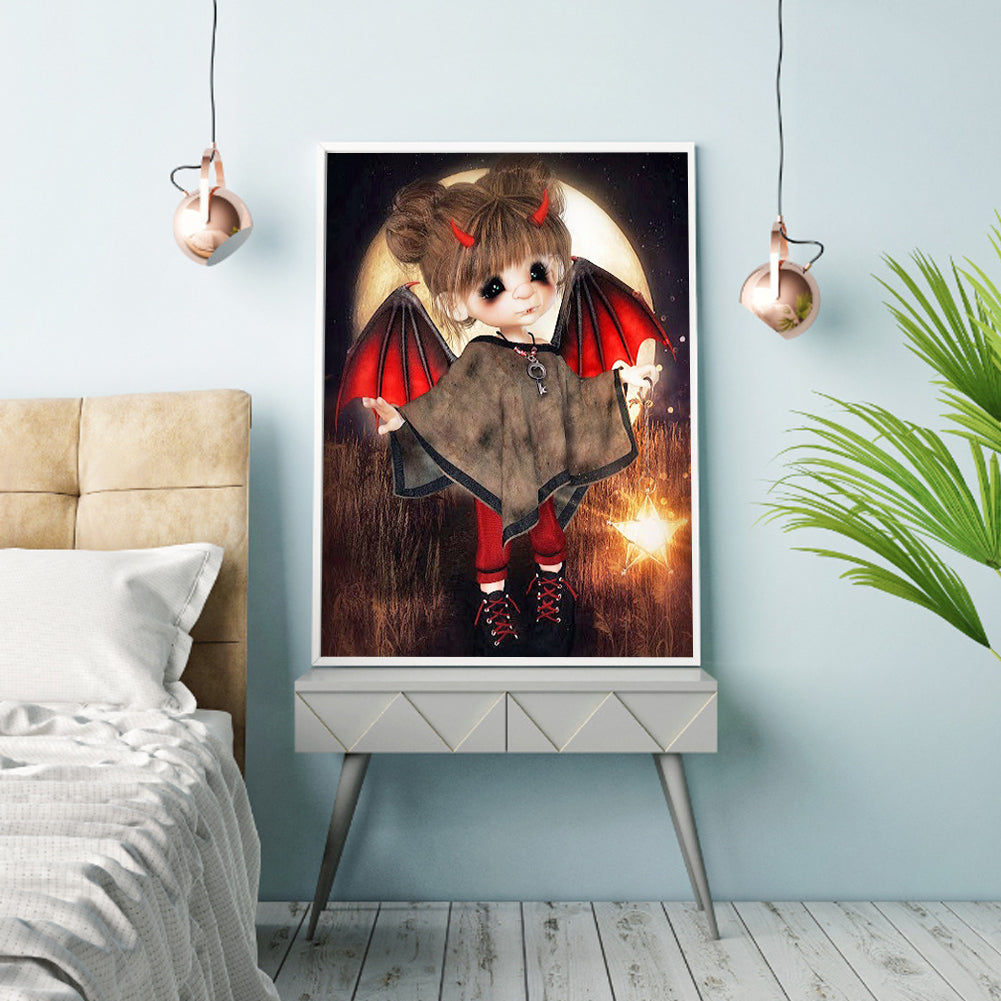 Doll - Full Round Drill Diamond Painting 30*40CM