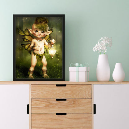Doll - Full Round Drill Diamond Painting 30*40CM