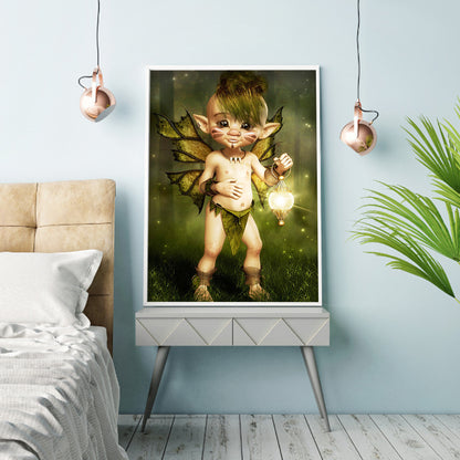 Doll - Full Round Drill Diamond Painting 30*40CM