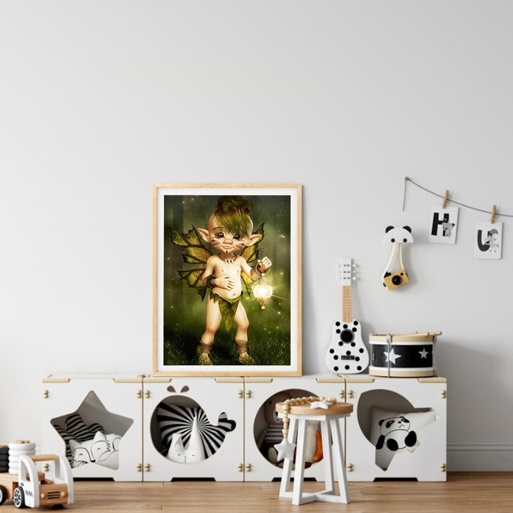 Doll - Full Round Drill Diamond Painting 30*40CM